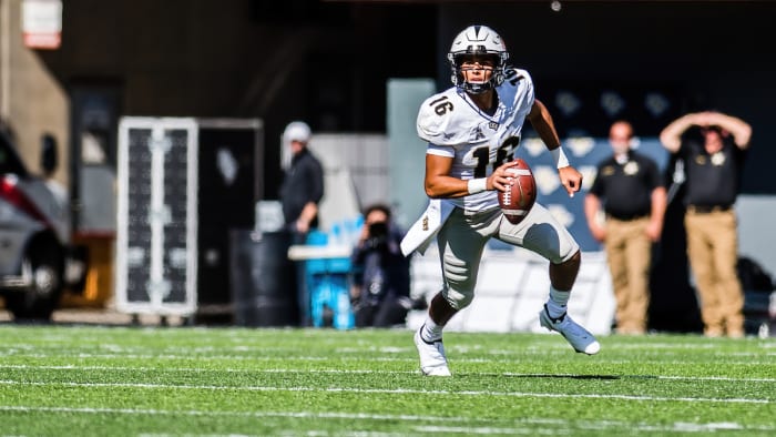Quarterback Mikey Keene adjusted to being the starter, but it's a tough adjustment for a true freshman signal caller